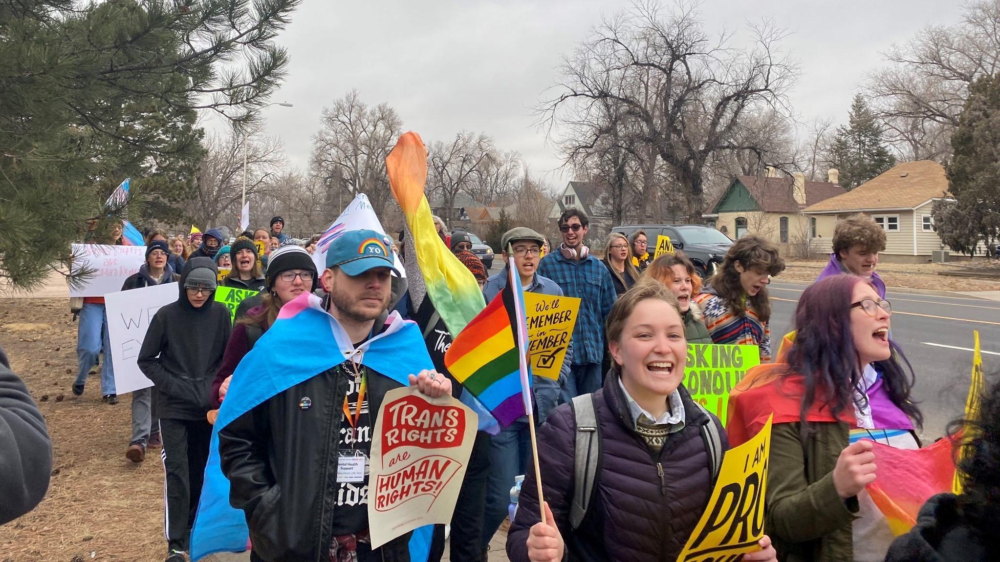 Advocates Push Back As Colorado Springs School District Poised To Ban Advocates Push Back As Colorado Springs School District Poised To Ban